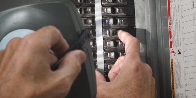 breaker box needing reset in midlothian home